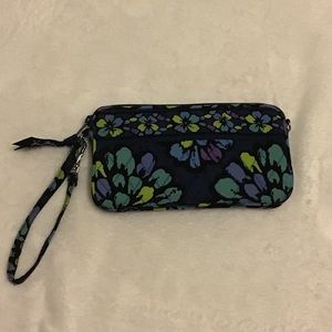 Vera Bradley Wristlet | Indigo Pop